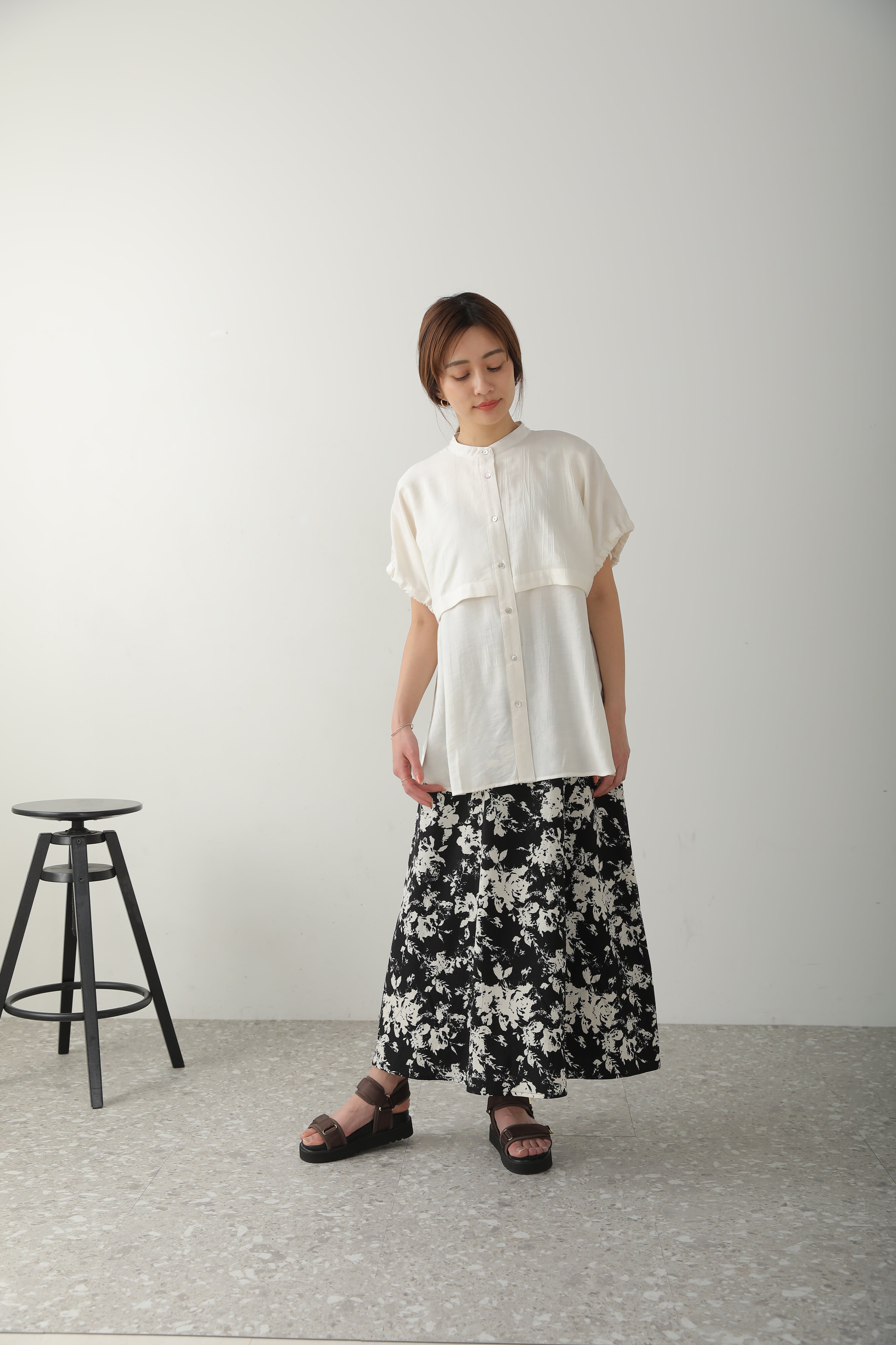 Bou Jeloud Washed Drawstring Tunic