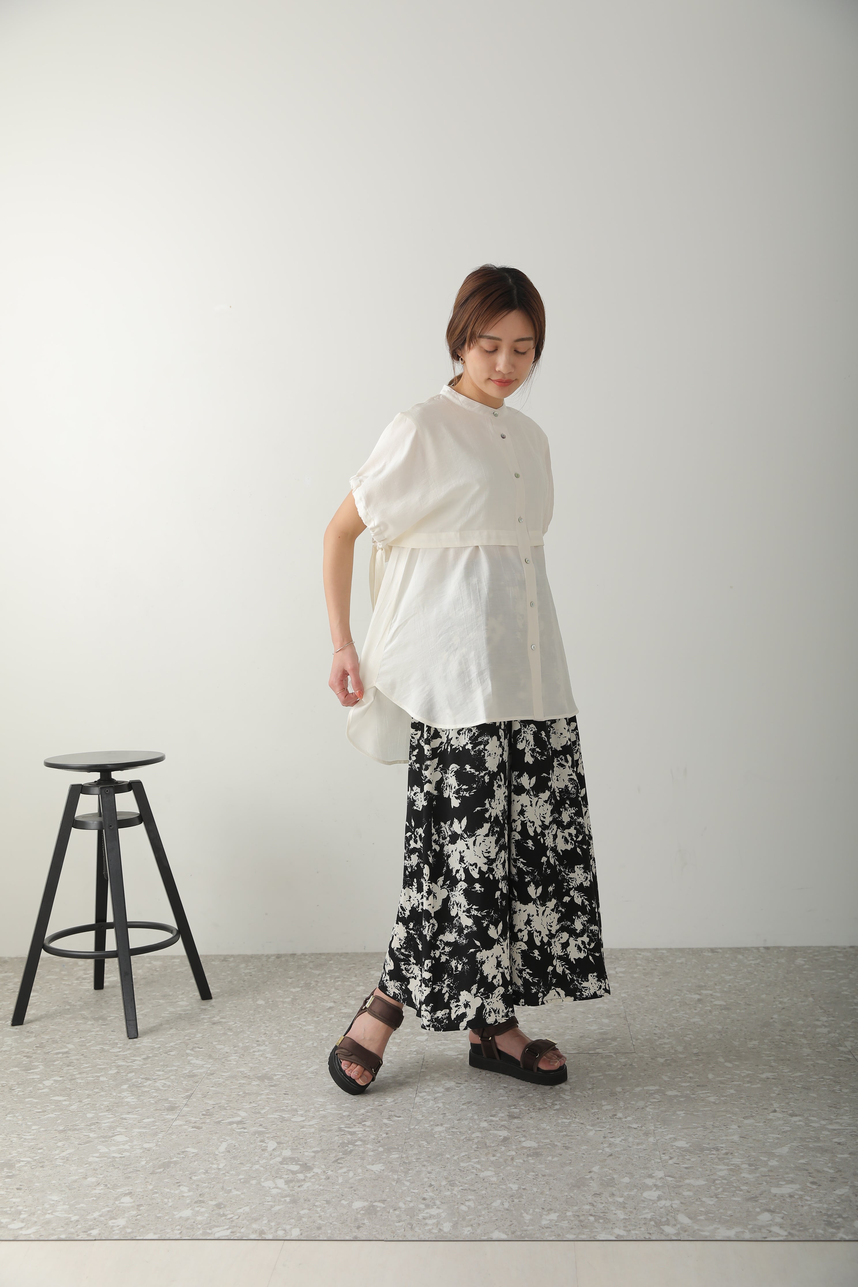 Bou Jeloud Washed Drawstring Tunic