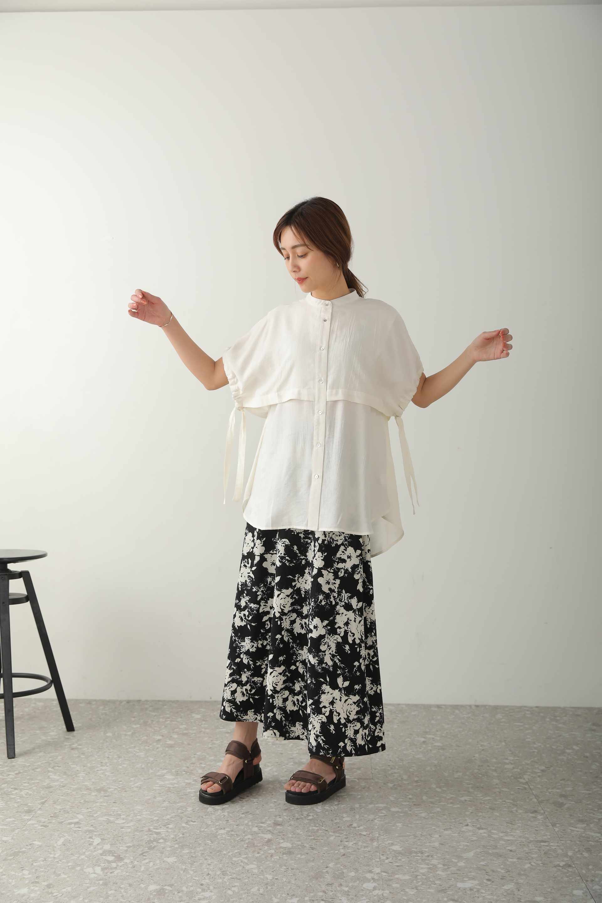 ブージュルード Bou Jeloud ワッシャードロストチュニック