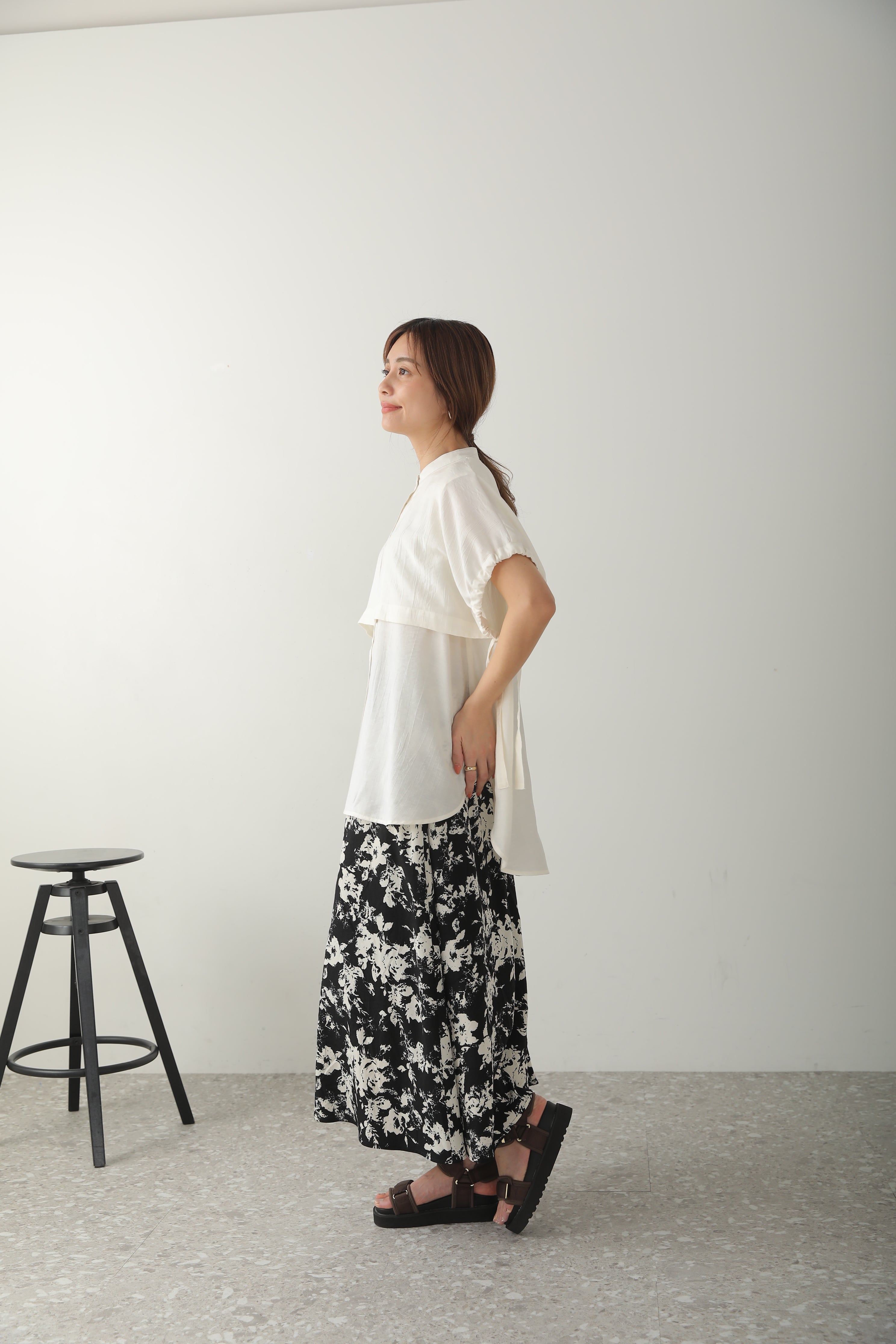 Bou Jeloud Washed Drawstring Tunic