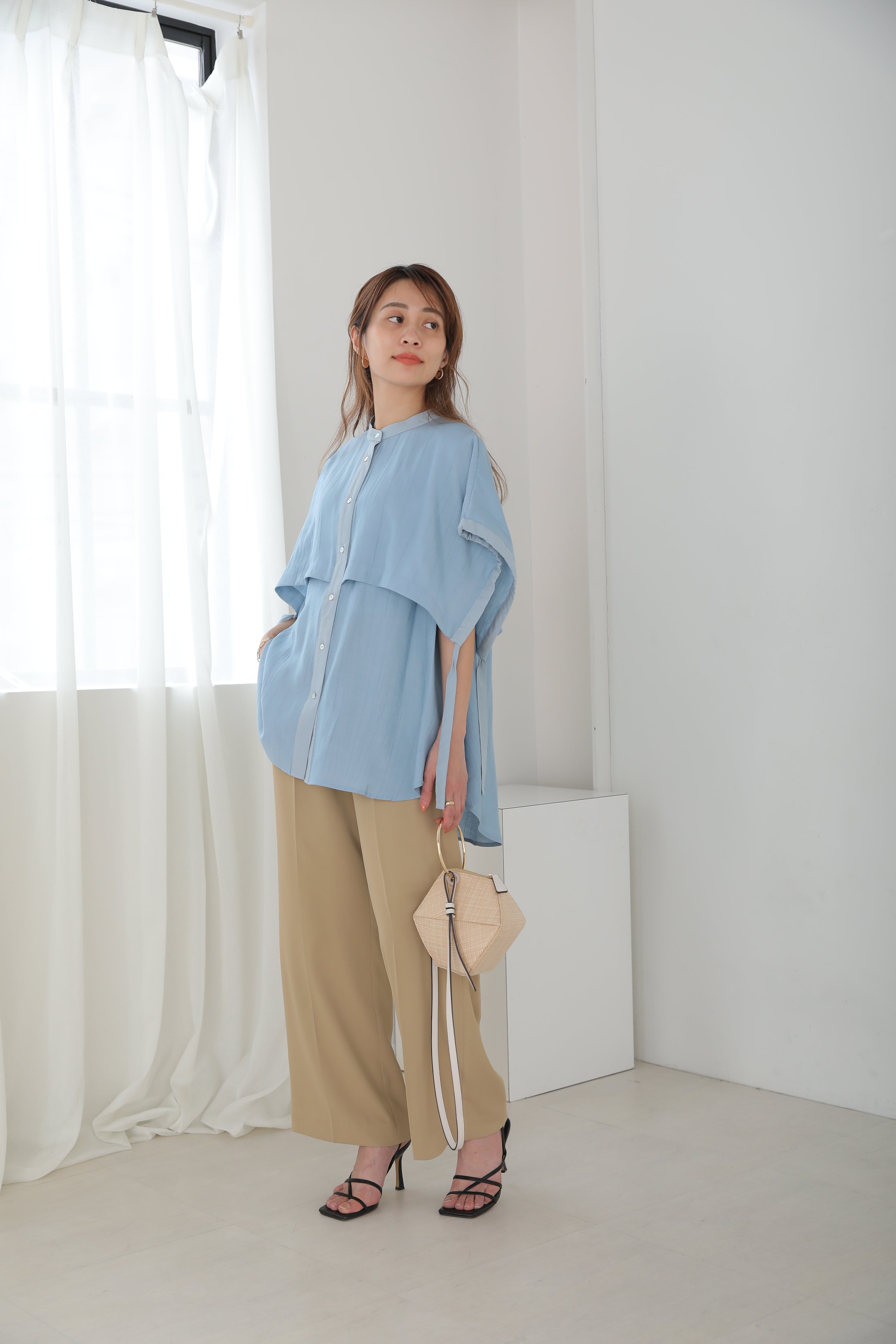 Bou Jeloud Washed Drawstring Tunic