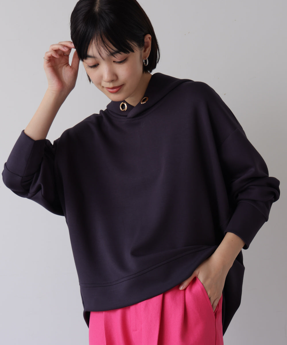 ブージュルード Bou Jeloud パウンドストレッチコクーンパーカー