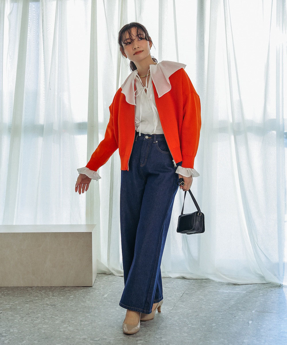 Bou Jeloud Sweat-like Cardigan