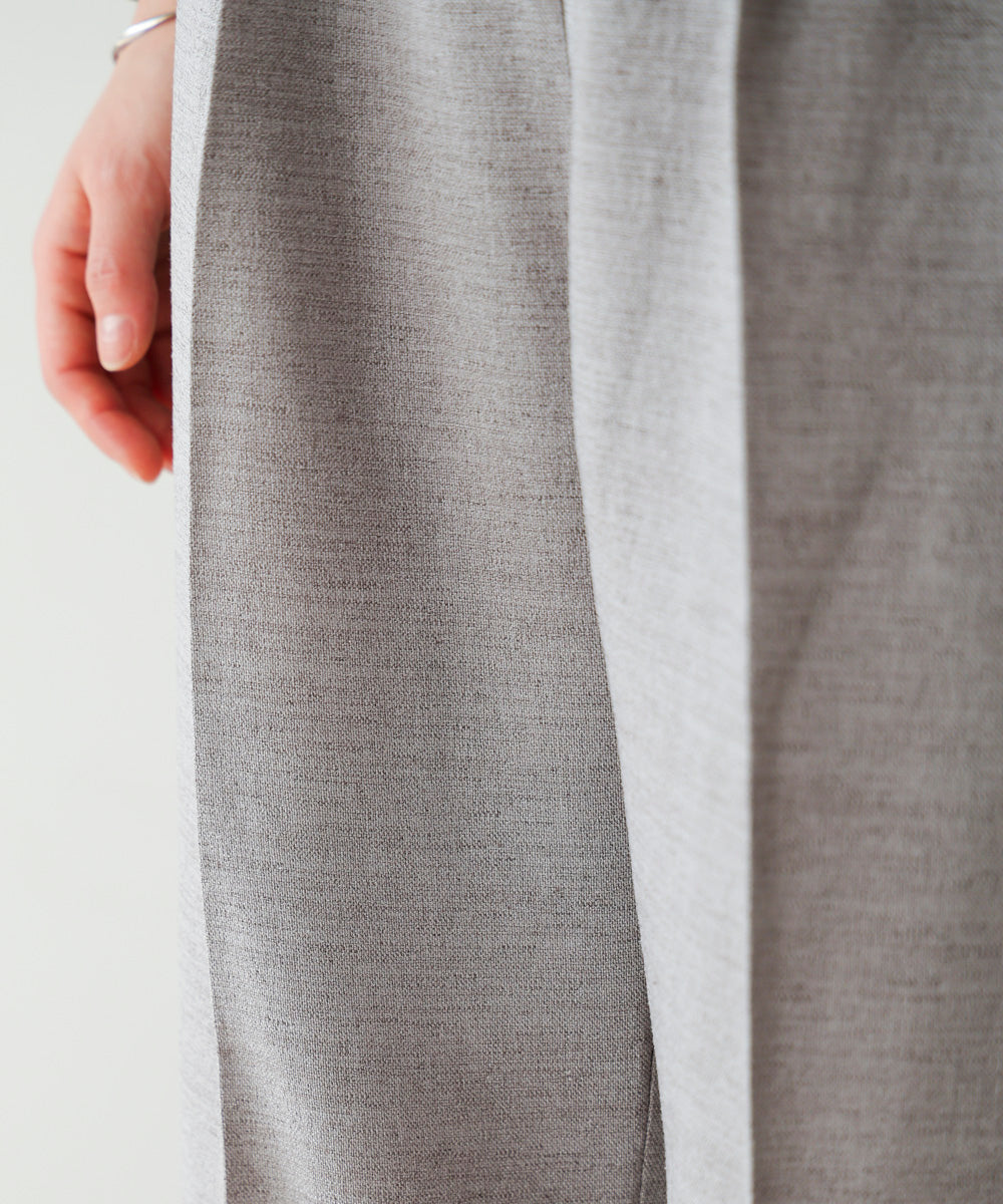 ブージュルード Bou Jeloud リネンライクベルトパンツ （GRAY） GRAY