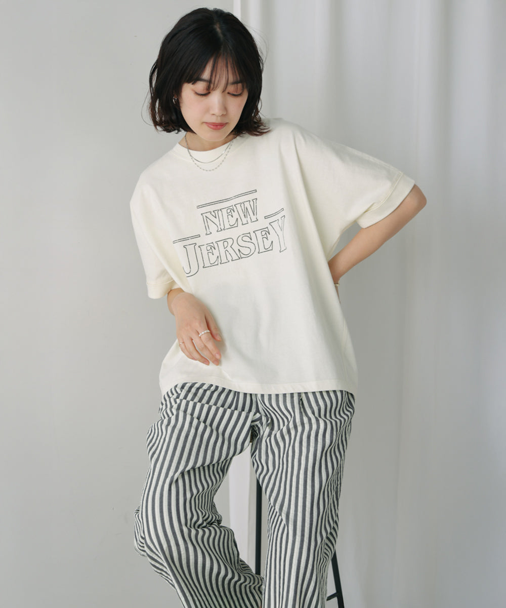 ブージュルード Bou Jeloud ヴィンテージPt.Tee （IVORY） IVORY