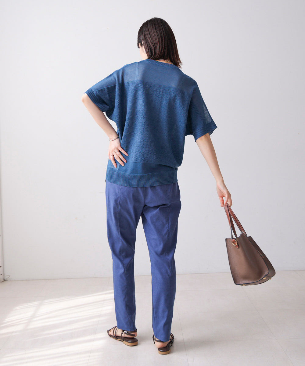 ブージュルード Bou Jeloud サマーニットPO （BLUE） BLUE