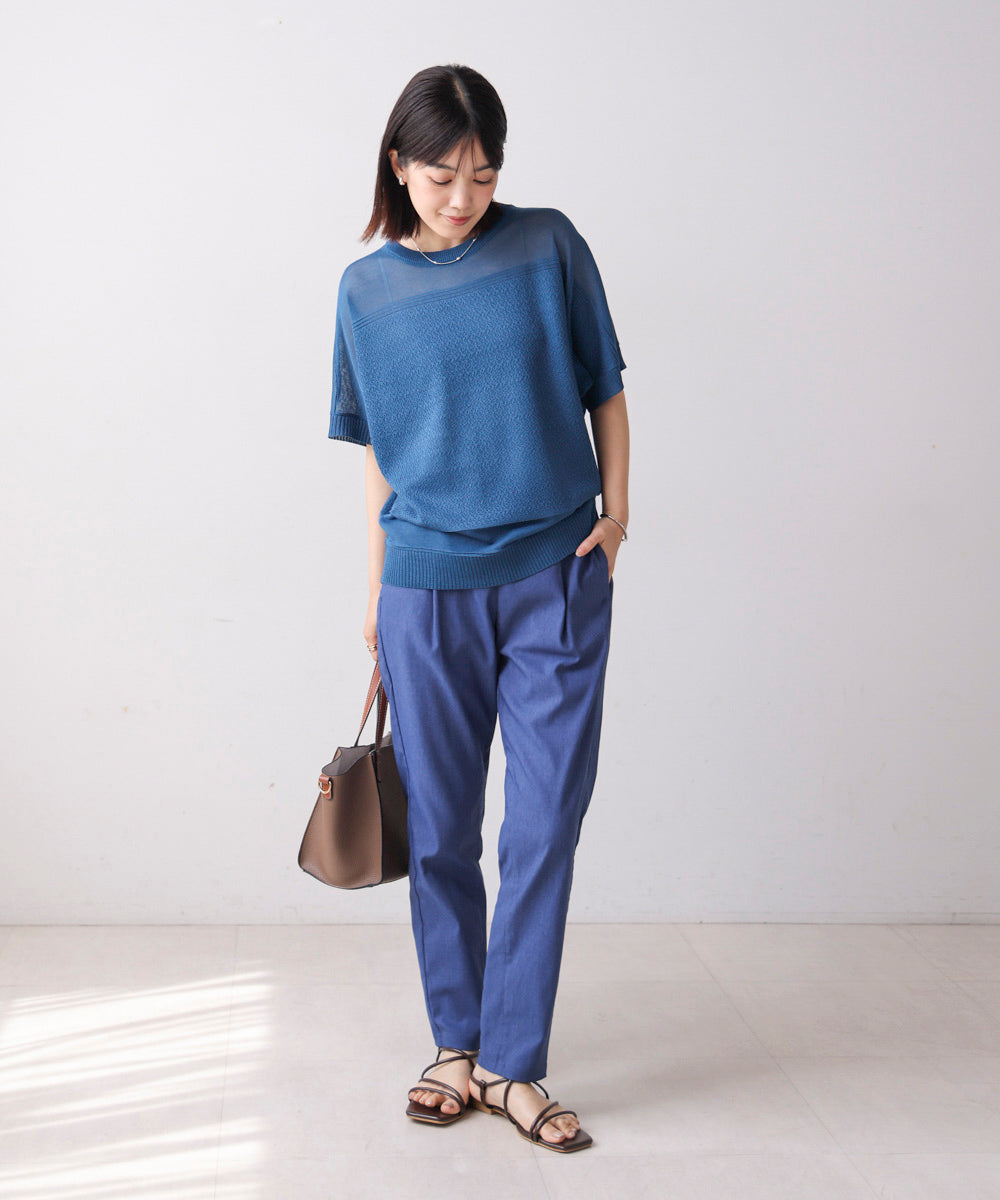 ブージュルード Bou Jeloud サマーニットPO （BLUE） BLUE