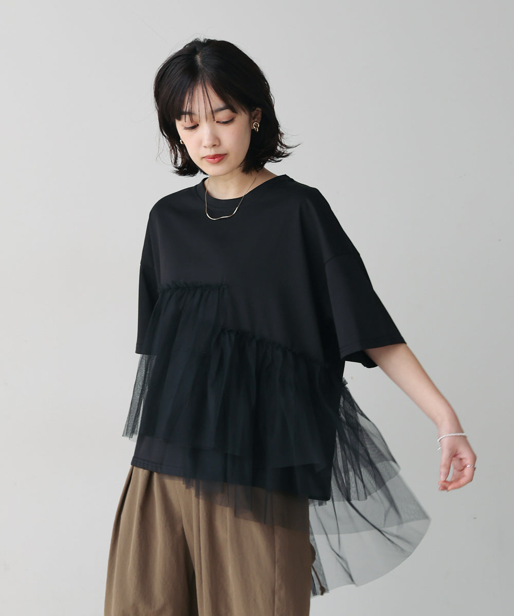 ブージュルード Bou Jeloud アシメチュールPO （BLACK） BLACK