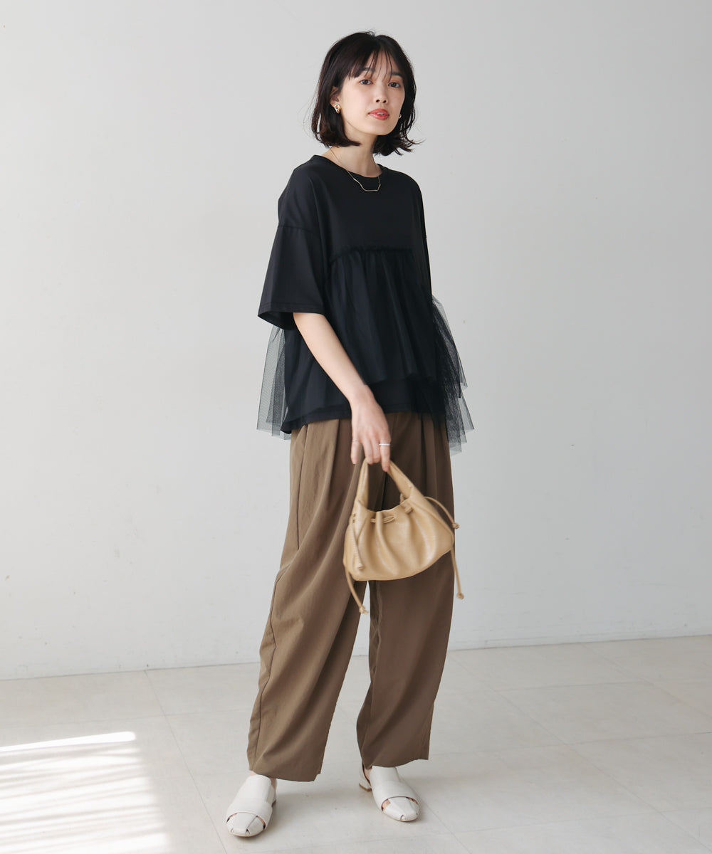 ブージュルード Bou Jeloud アシメチュールPO （BLACK） BLACK