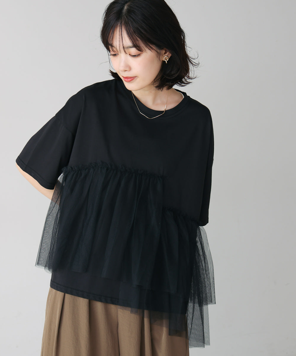ブージュルード Bou Jeloud アシメチュールPO （BLACK） BLACK