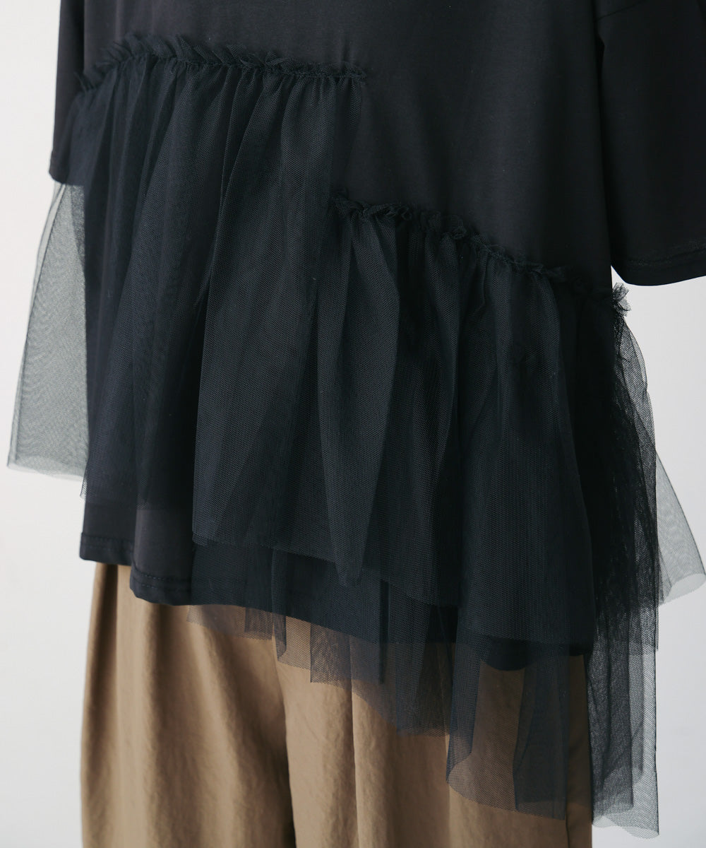 ブージュルード Bou Jeloud アシメチュールPO （BLACK） BLACK