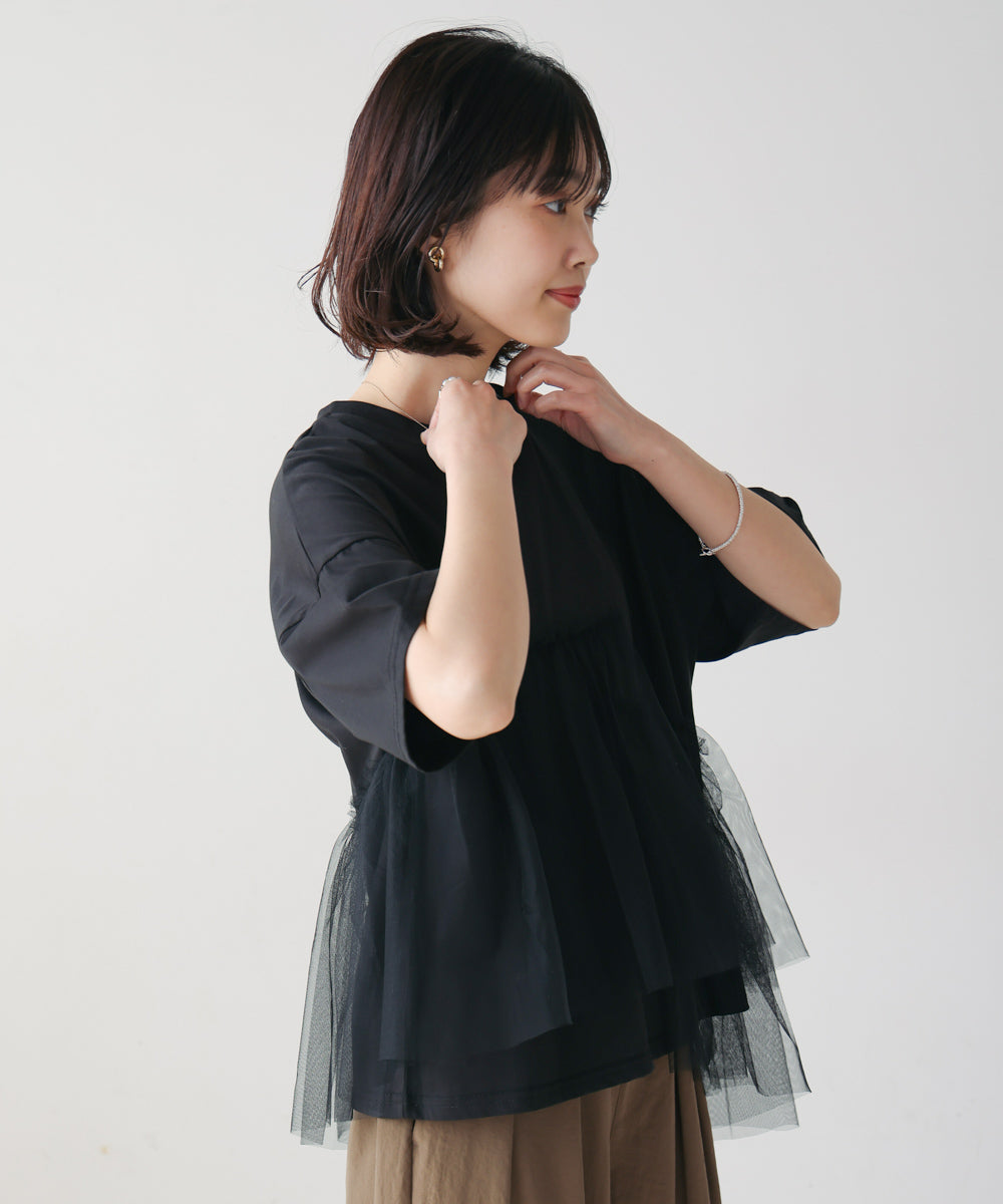 ブージュルード Bou Jeloud アシメチュールPO （BLACK） BLACK