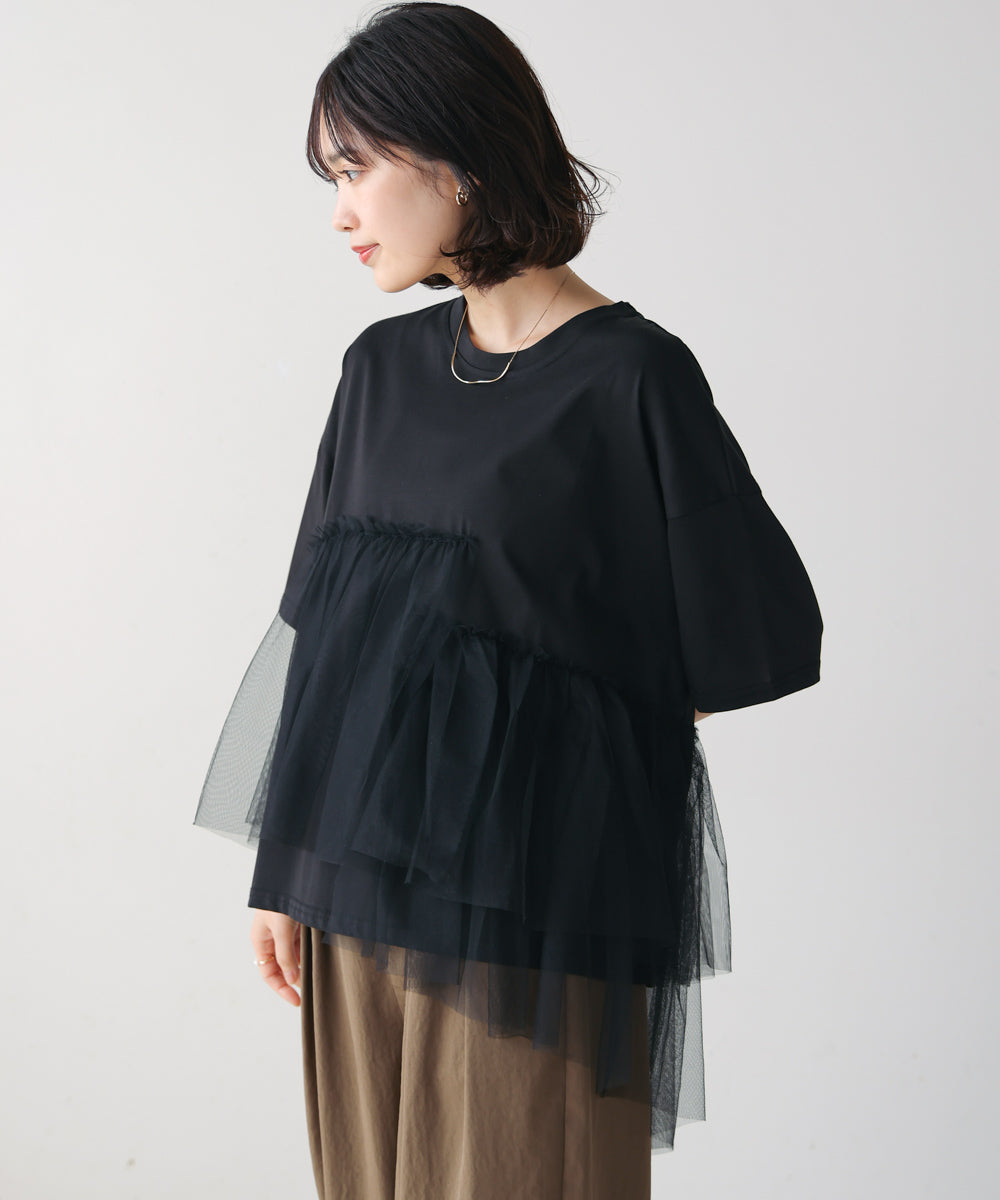 ブージュルード Bou Jeloud アシメチュールPO （BLACK） BLACK