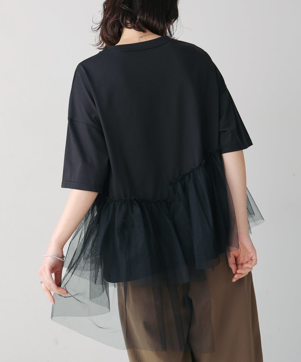 ブージュルード Bou Jeloud アシメチュールPO （BLACK） BLACK