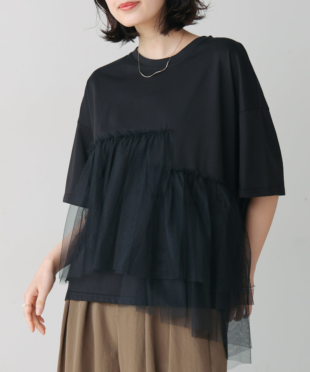ブージュルード Bou Jeloud アシメチュールPO （BLACK） BLACK