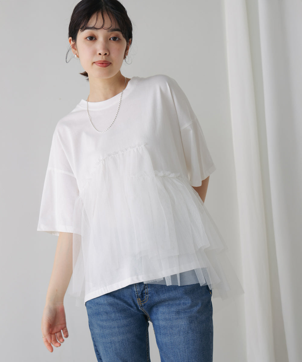 ブージュルード Bou Jeloud アシメチュールPO （OFFWHITE） OFFWHITE
