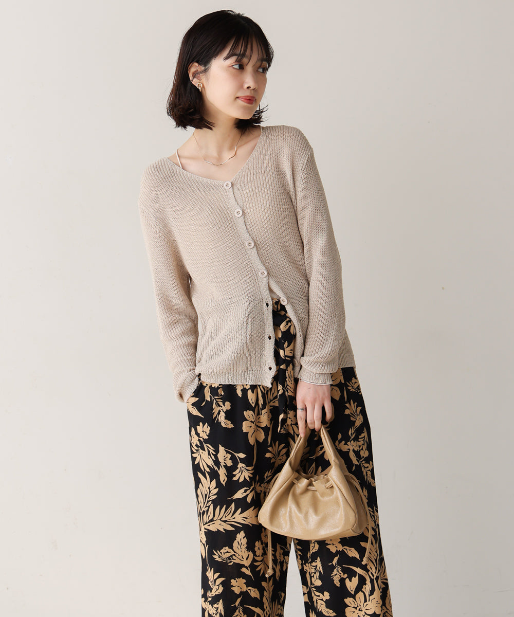 ブージュルード Bou Jeloud サマースラブカーデ （BEIGE） BEIGE