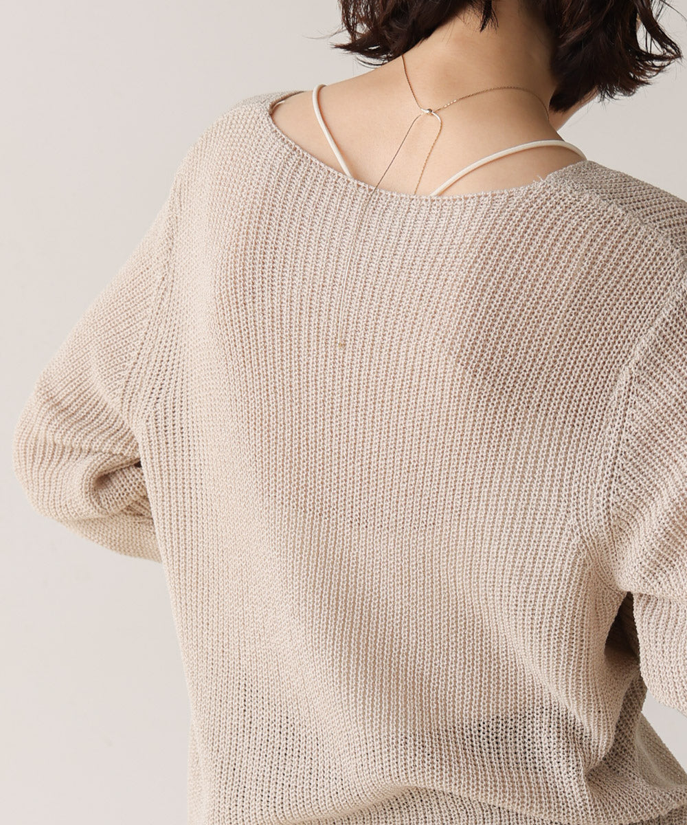 ブージュルード Bou Jeloud サマースラブカーデ （BEIGE） BEIGE