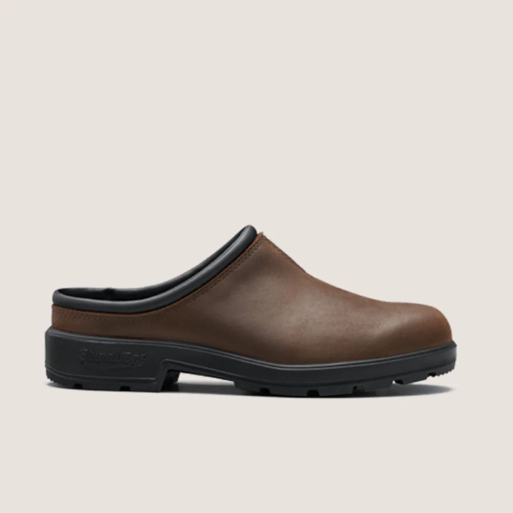 ブランドストーン Blundstone サンダル メンズ レディース BS2420056 BS2421251 Blundstone ORIGINALS クロッグ サボ 耐水 撥水加工 レザー （ブラウン） ブラウン