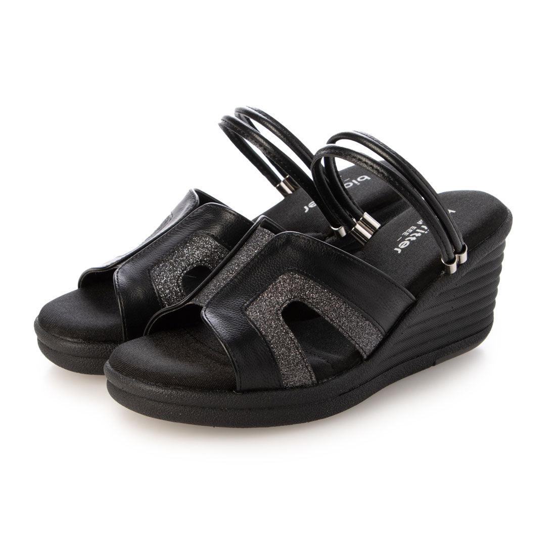 バイオフィッター Bio Fitter レディースカジュアルサンダル （BLK） BLK