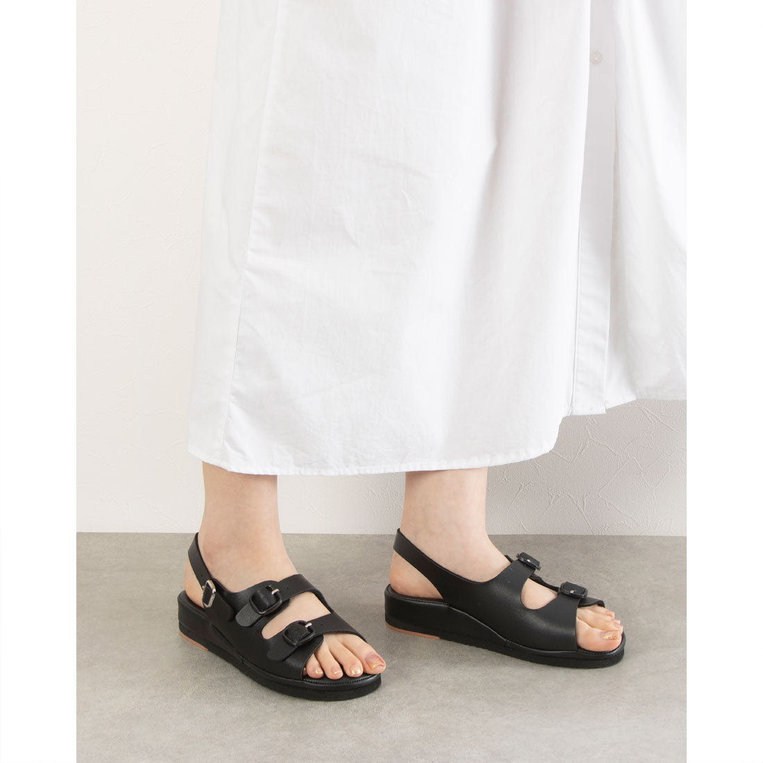 2-Belt Nurse Sandals Bio Fitter BFN-25071