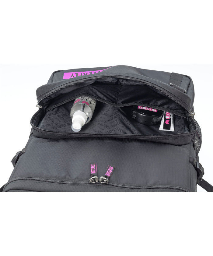 Butterfly BUTTERFLY Butterfly Table Tennis Mobilitas Backpack Rucksack Backpack Box Type Large Capacity Water-Repellent PC Storage Bag Self-Standing 6