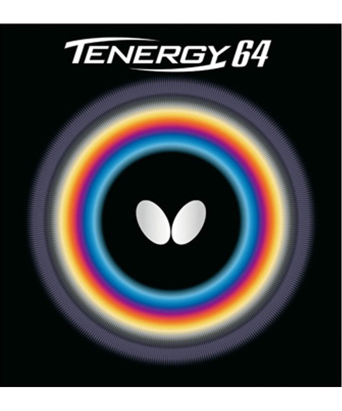 Butterfly BUTTERFLY Butterfly Table Tennis Tenergy 64 Table Tennis rubber Soft Back High Tension Speed