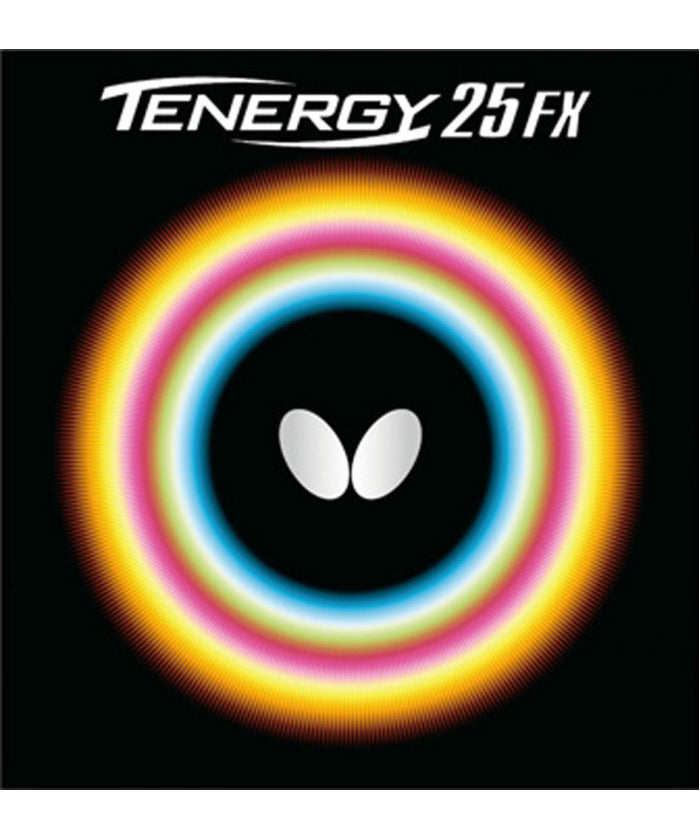 Butterfly BUTTERFLY Butterfly Table Tennis Tenergy 25FX Table Tennis rubber Soft Back High Tension Spin