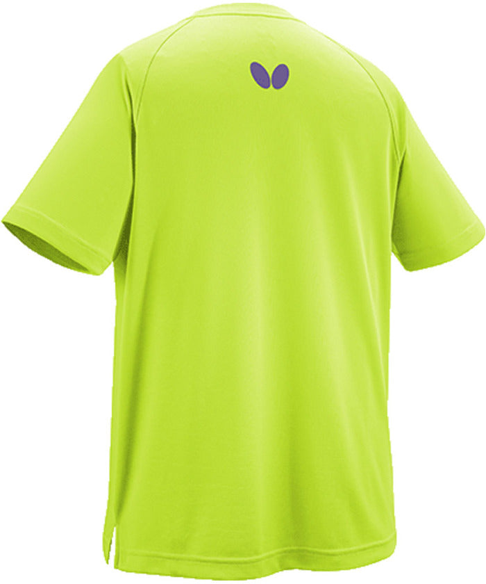 バタフライ BUTTERFLY バタフライ Butterfly 卓球 ウィンロゴ・TシャツII 46420 107 （ライム） ライム