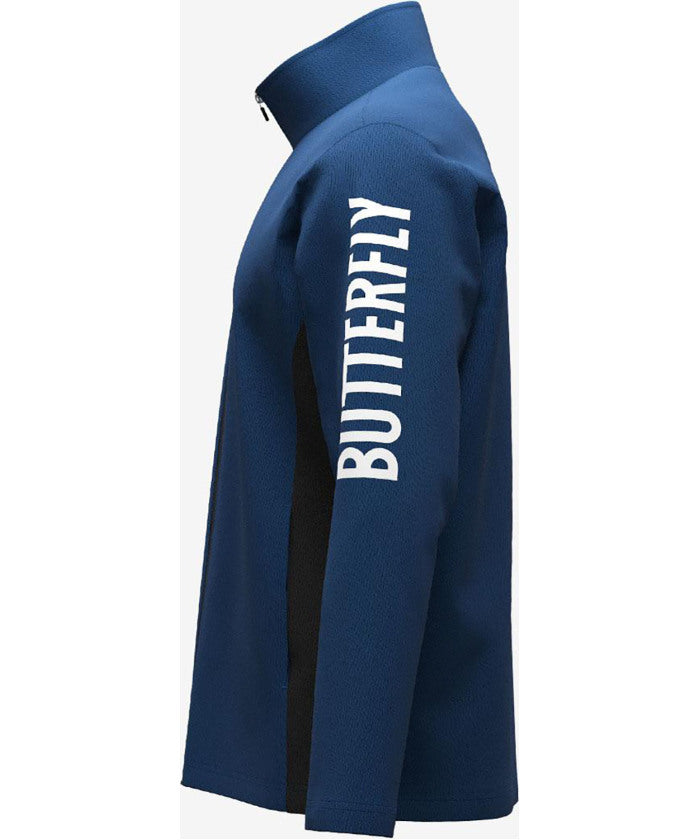 バタフライ BUTTERFLY バタフライ Butterfly 卓球 ワイザー ジャケット ジャージ トップス 上着 ウエア メンズ レディース 男性 女性 ストレッチ トレーニ （278 ブラック） 278 ブラック