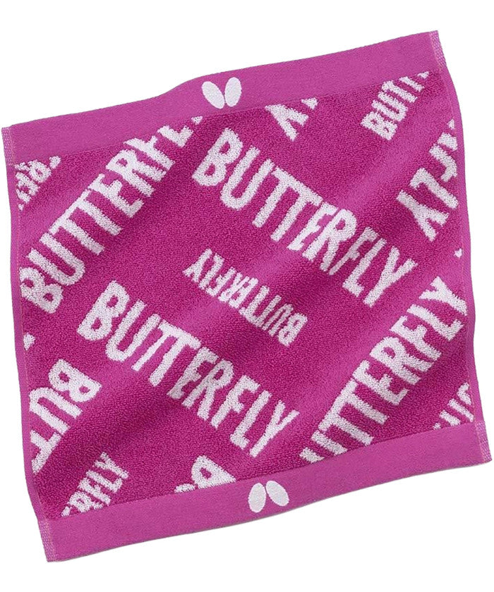 バタフライ BUTTERFLY バタフライ Butterfly 卓球 ラミック ハンドタオル 綿 ハンカチ パイル生地 汗拭き 部活動 クラブ サークル 練習 試合 大会 プレゼ （183 ロイヤルブルー） 183 ロイヤルブルー