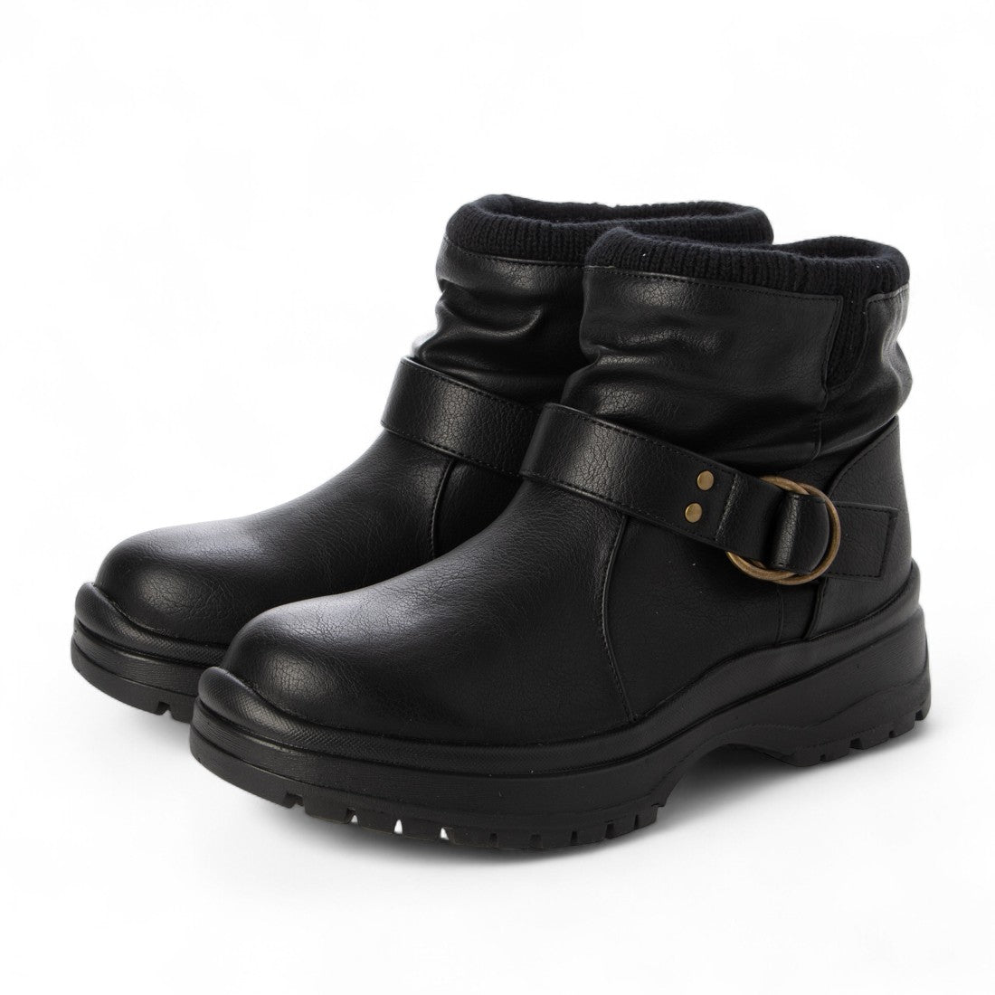 ビーシーカンパニー B.C.COMPANY ベルト使い エンジニアブーツ （BLK） BLK