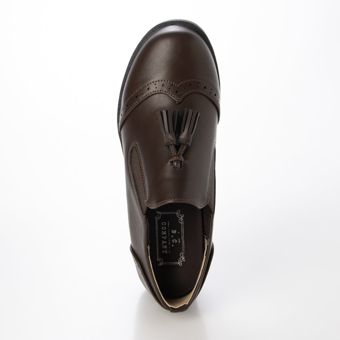 ビーシーカンパニー B.C.COMPANY タッセル使い マニッシュシューズ （DBR） DBR