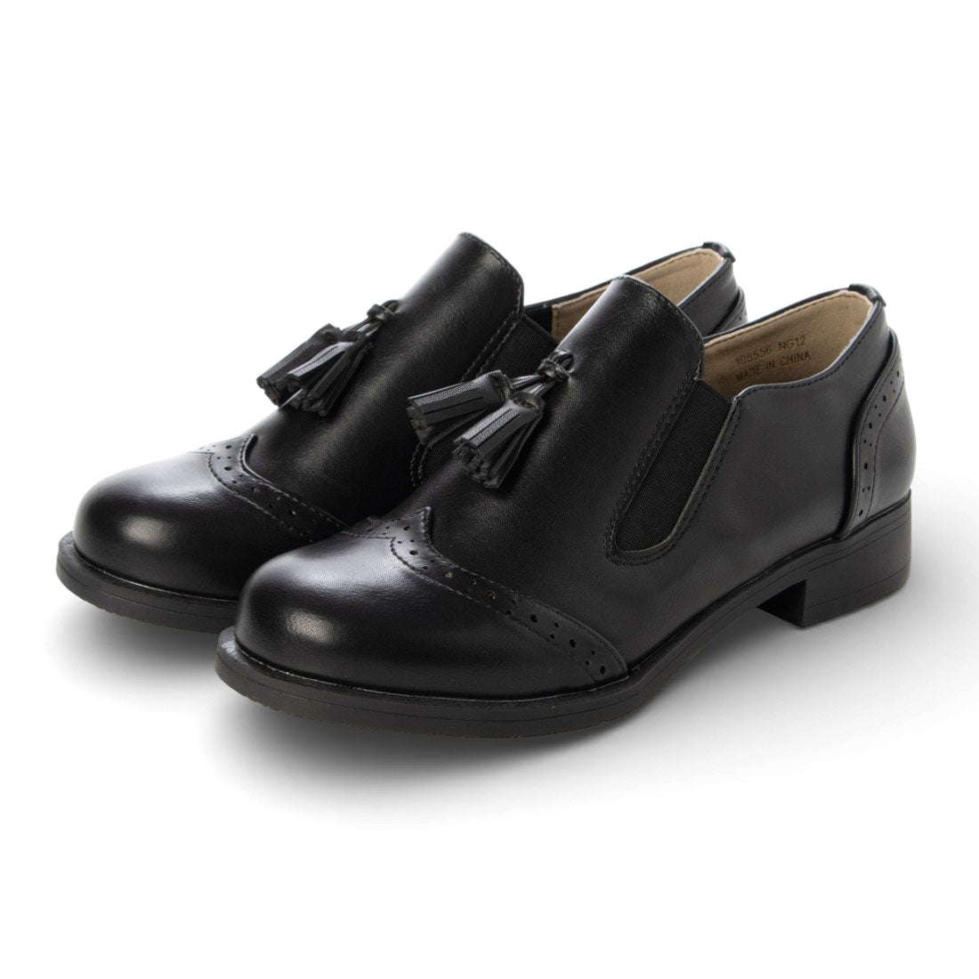 ビーシーカンパニー B.C.COMPANY タッセル使い マニッシュシューズ （BLK） BLK