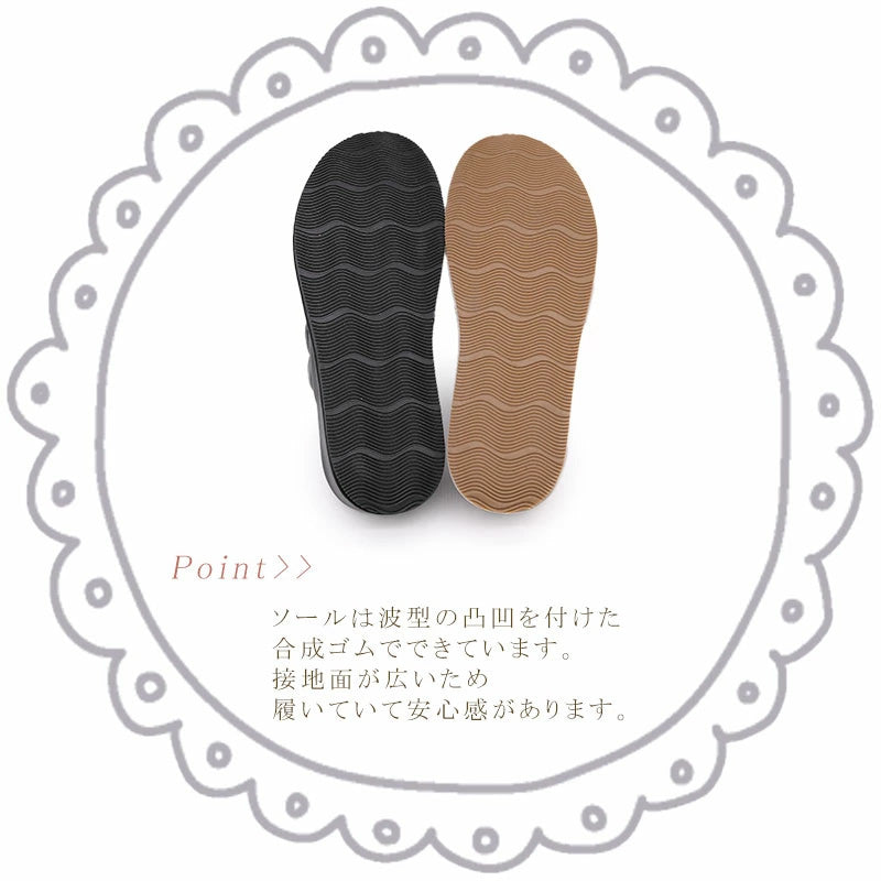 ブランコワール Balancoire 厚底 パテッド ステッチサンダル （ライトグレー） ライトグレー