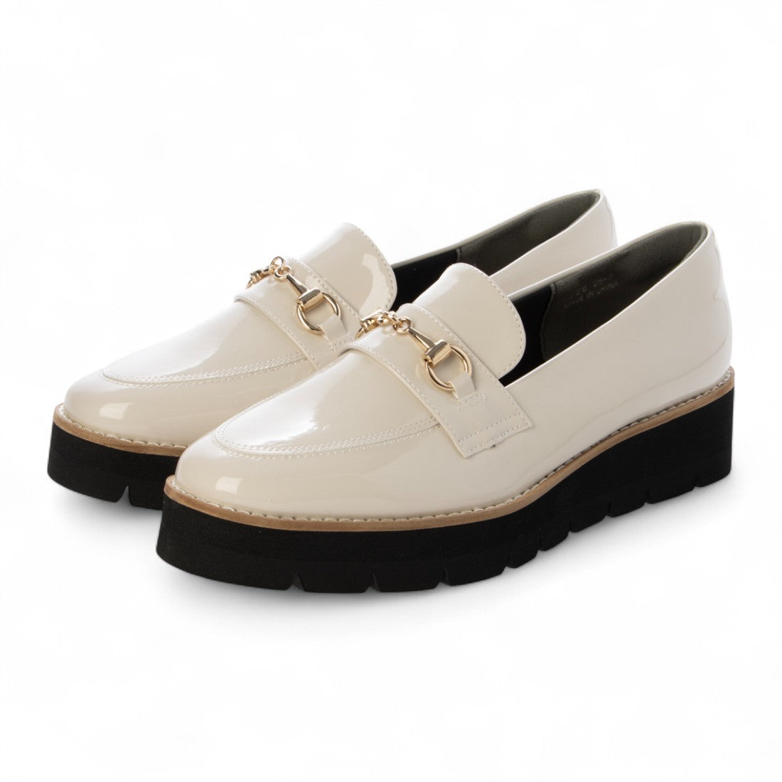 ブランコワール Balancoire 軽量 3.5cm 4h防水 ローファー （アイボリー） アイボリー