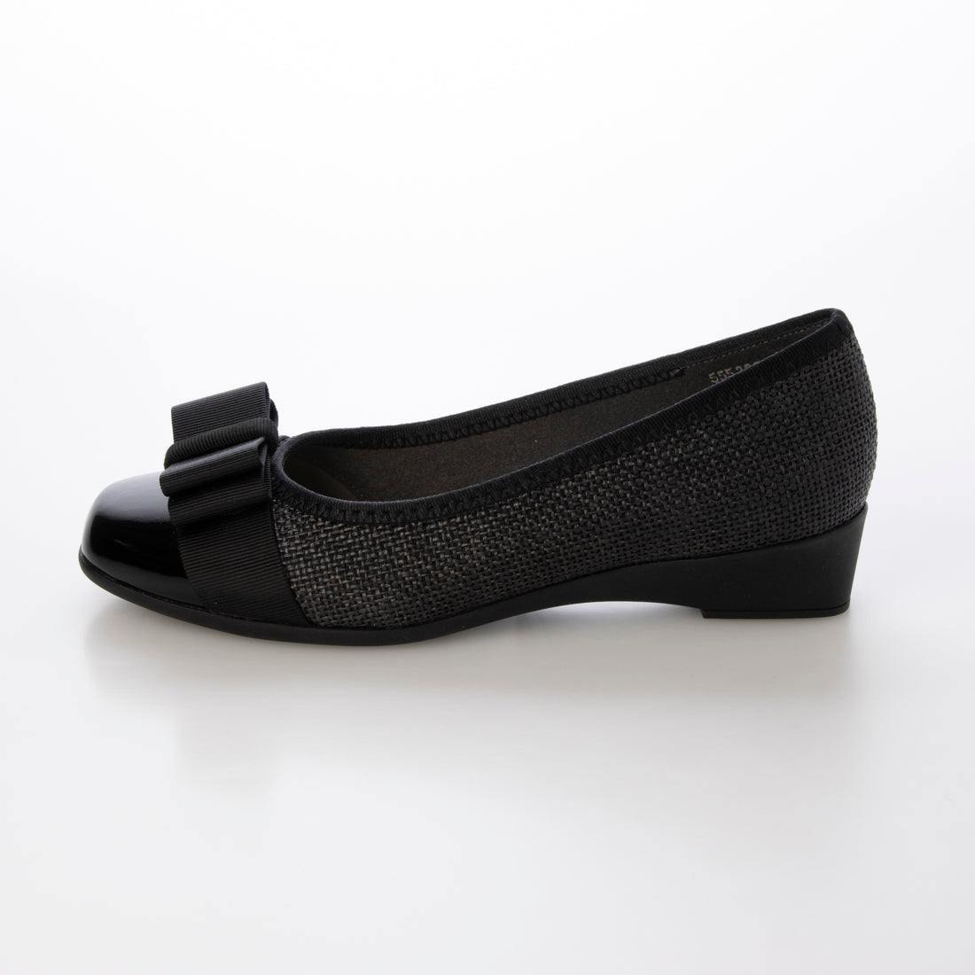ブリジットバーキン ウォーク Bridget Birkin Walk グログランリボン切替ウォーキングパンプス （ブラックコンビ） ブラックコンビ