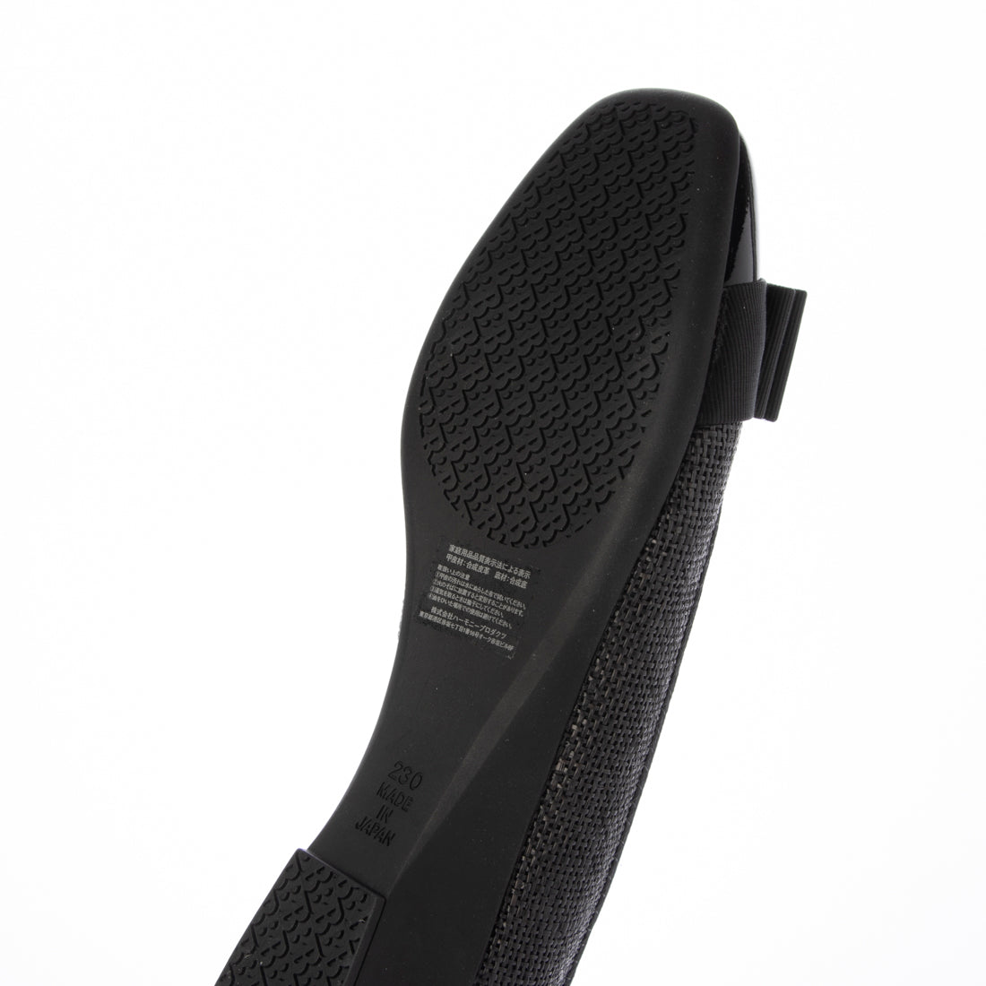 ブリジットバーキン ウォーク Bridget Birkin Walk グログランリボン切替ウォーキングパンプス （ブラックコンビ） ブラックコンビ