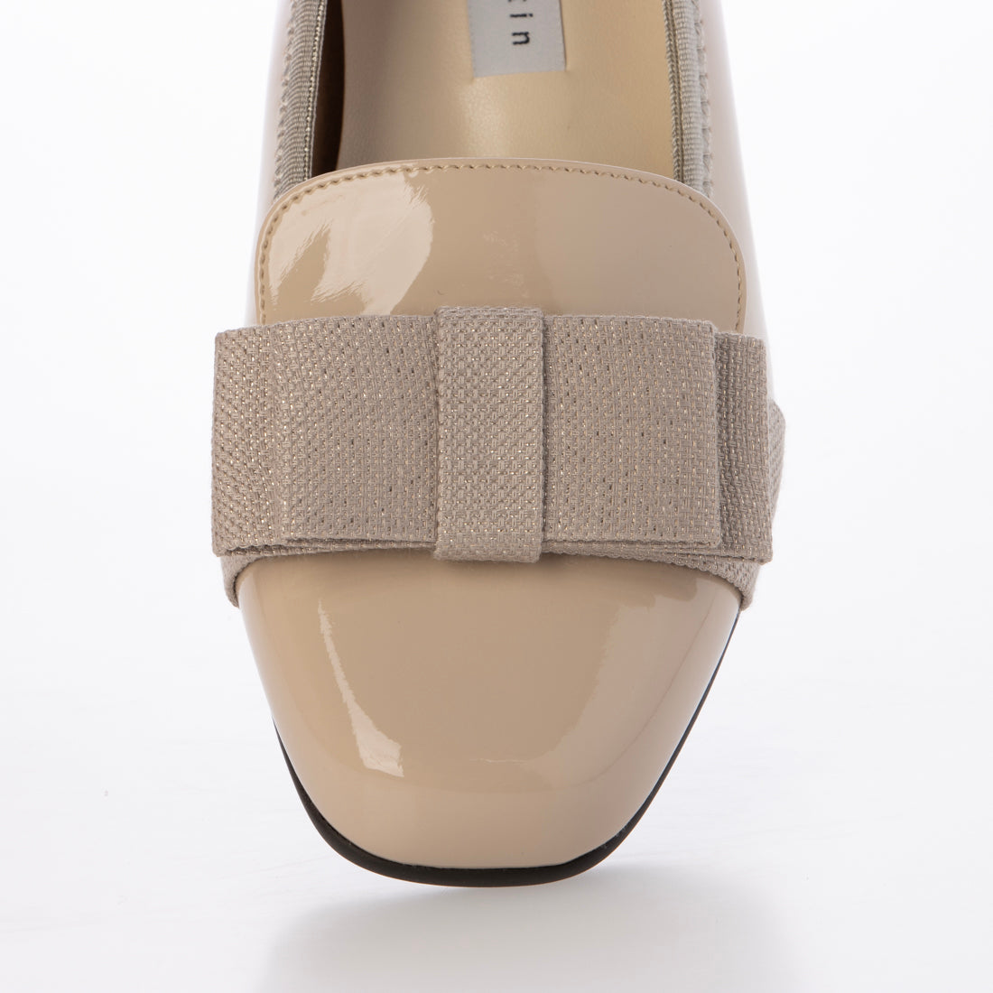 ブリジットバーキン ウォーク Bridget Birkin Walk スクエアオペラコンフォートシューズ （ベージュエナメル） ベージュエナメル