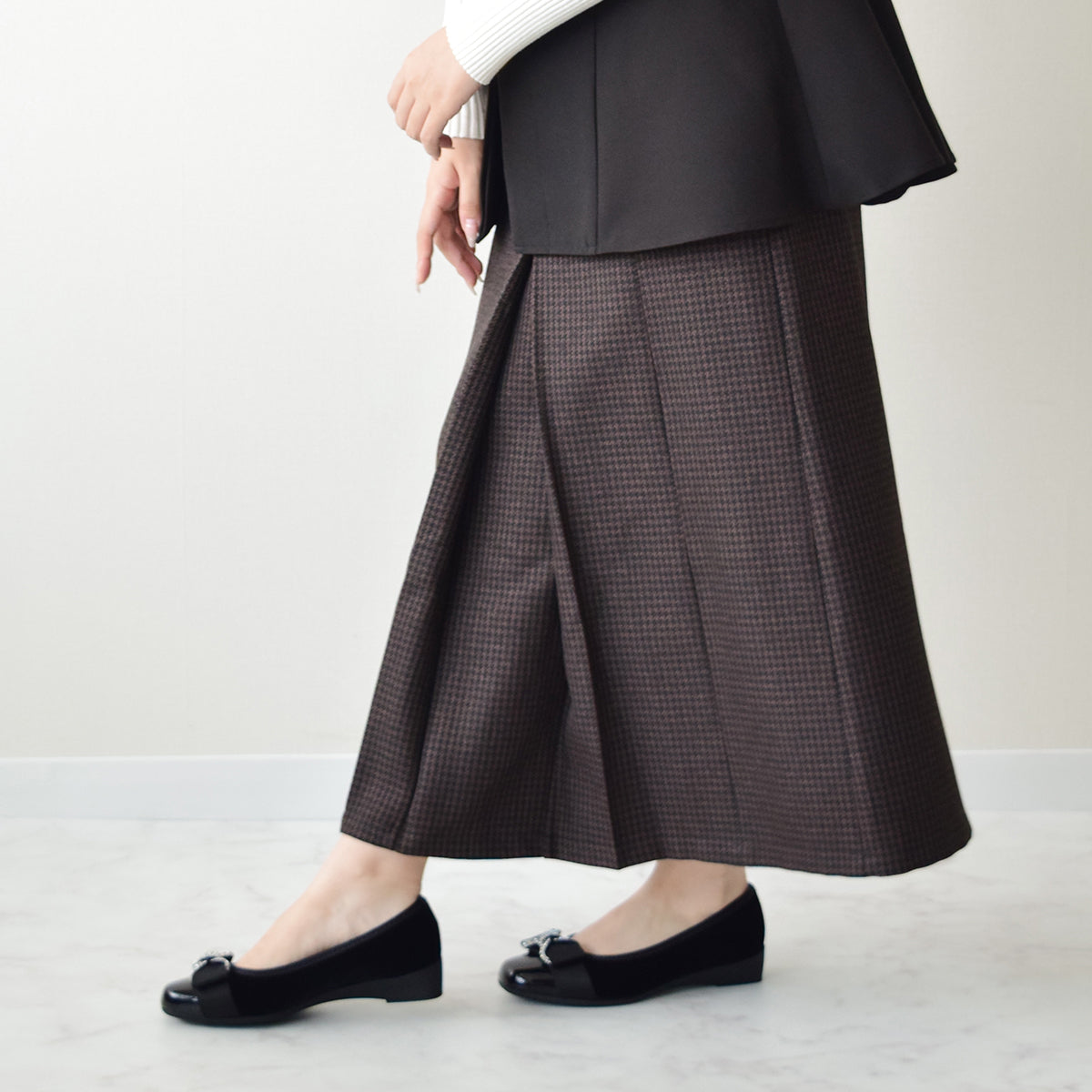 ブリジットバーキン ウォーク Bridget Birkin Walk ジュエリーリボンウォーキングパンプス （ブラック雑材） ブラック雑材