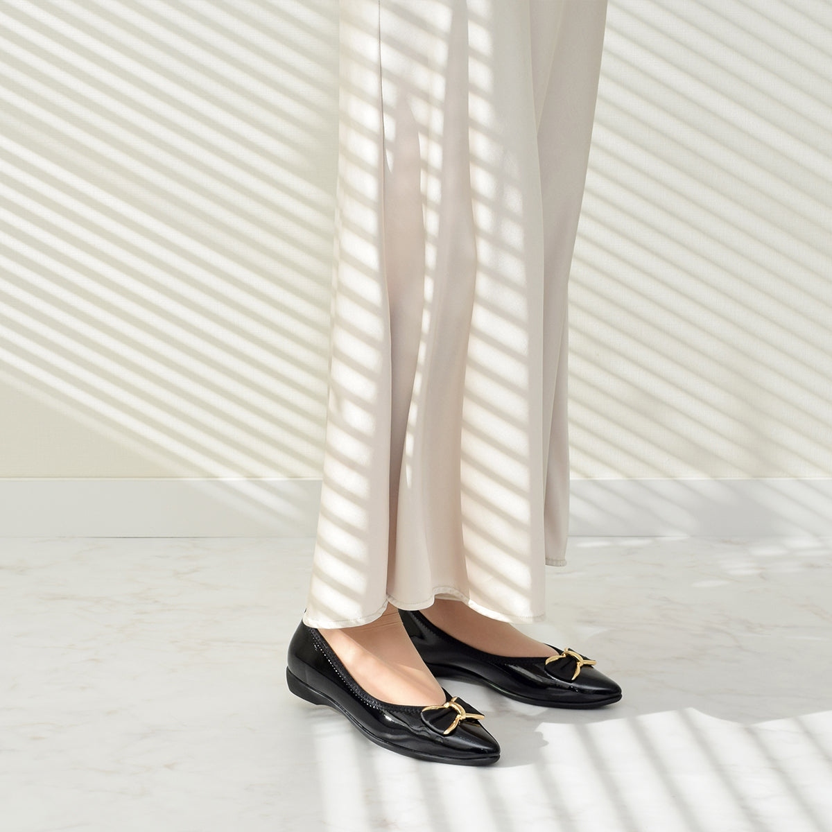 ブリジットバーキン ウォーク Bridget Birkin Walk リボンモチーフウォーキングパンプス