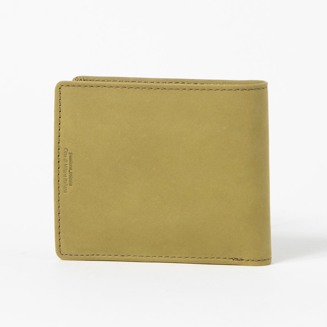 Bianchi Nubuck Leather Bi-fold Wallet