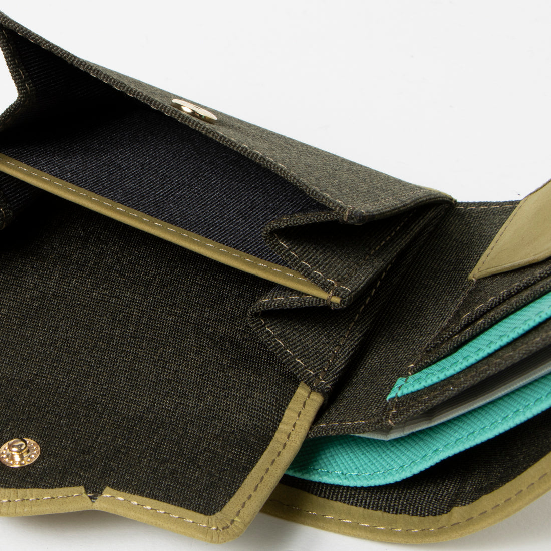 Bianchi Nubuck Leather Bi-fold Wallet