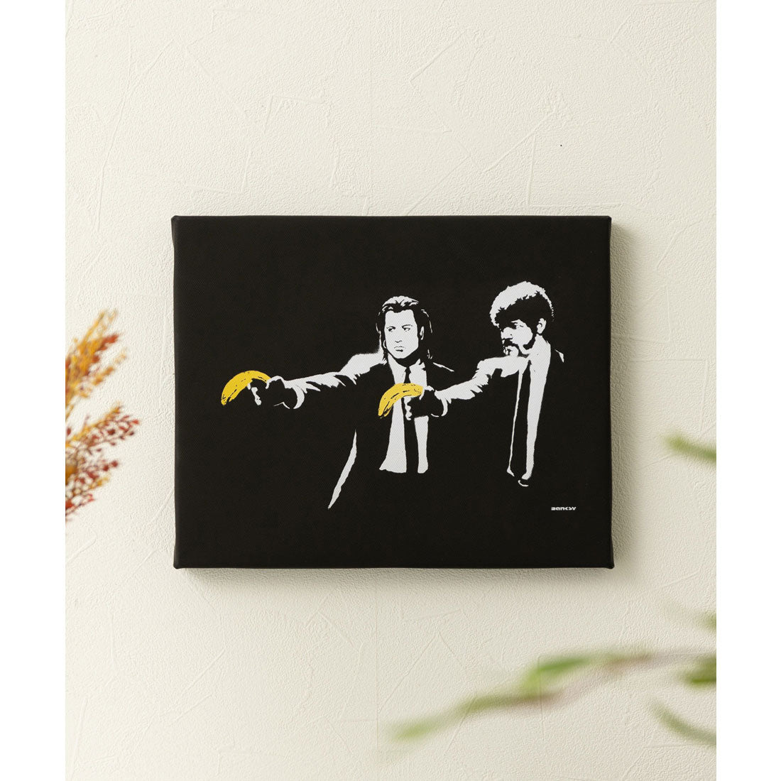 バンクシー Banksy バンクシー 小さめ アートキャンバスパネル （その他9） その他9
