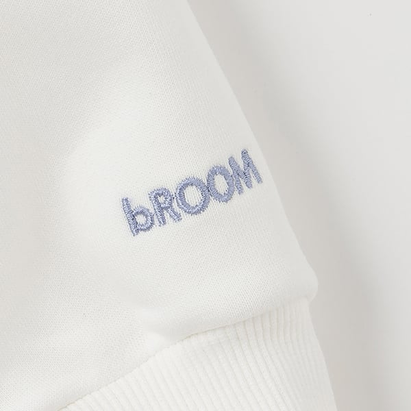 ビールーム b.ROOM 【デイリースタンダードウェアシリーズ】【吸水速乾】ぷくっとオーバーサイズのパーカ （パープル） パープル