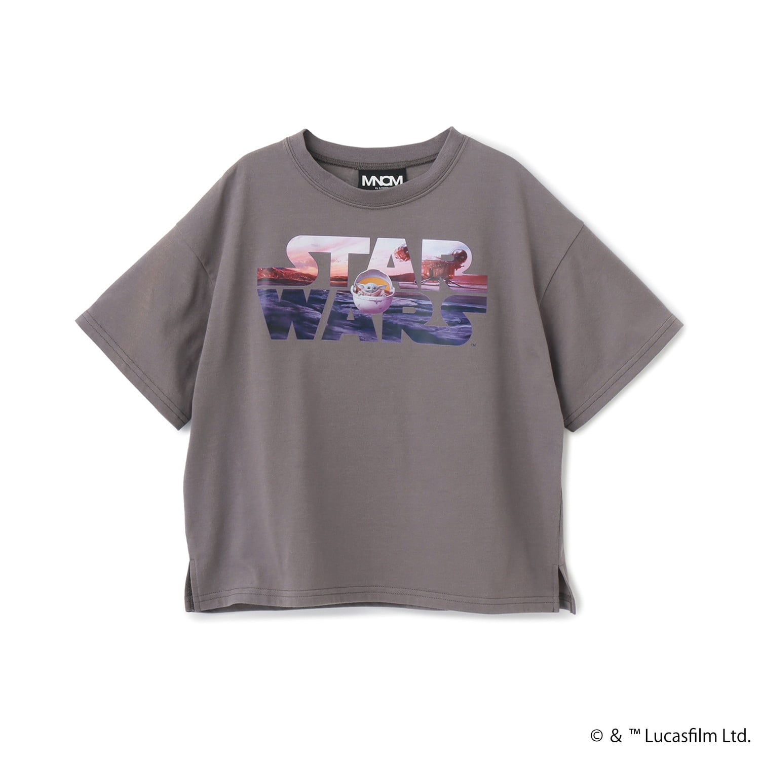 ビールーム b.ROOM 【STAR WARS】【防汚・吸水速乾・UV】【カイテキ天竺】ロゴプリントトBIGTシャツ （オフ ホワイト） オフ ホワイト