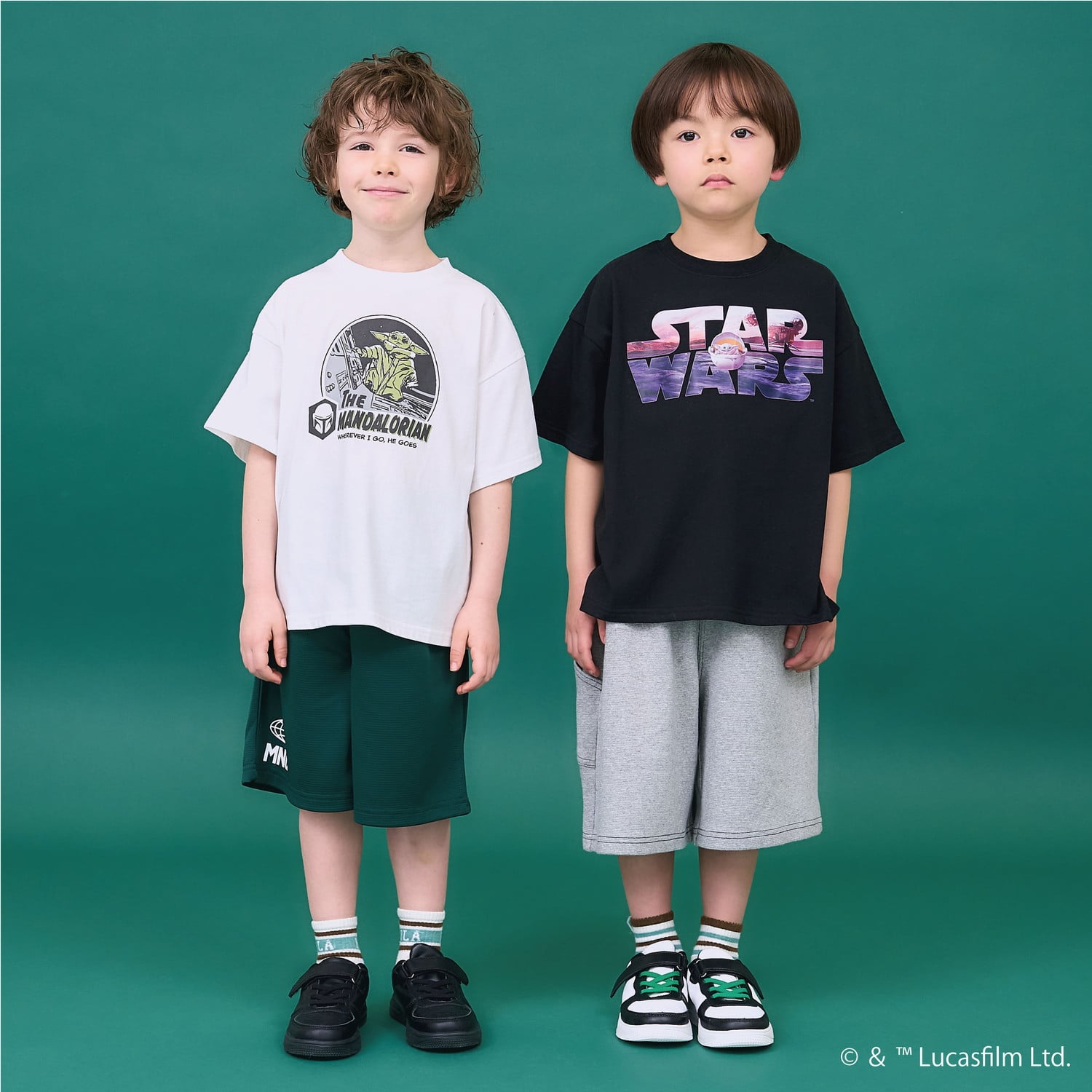 ビールーム b.ROOM 【STAR WARS】【防汚・吸水速乾・UV】【カイテキ天竺】ロゴプリントトBIGTシャツ （オフ ホワイト） オフ ホワイト