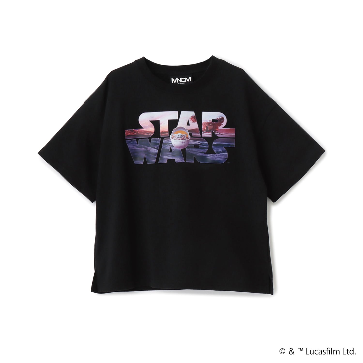 ビールーム b.ROOM 【STAR WARS】【防汚・吸水速乾・UV】【カイテキ天竺】ロゴプリントトBIGTシャツ （オフ ホワイト） オフ ホワイト