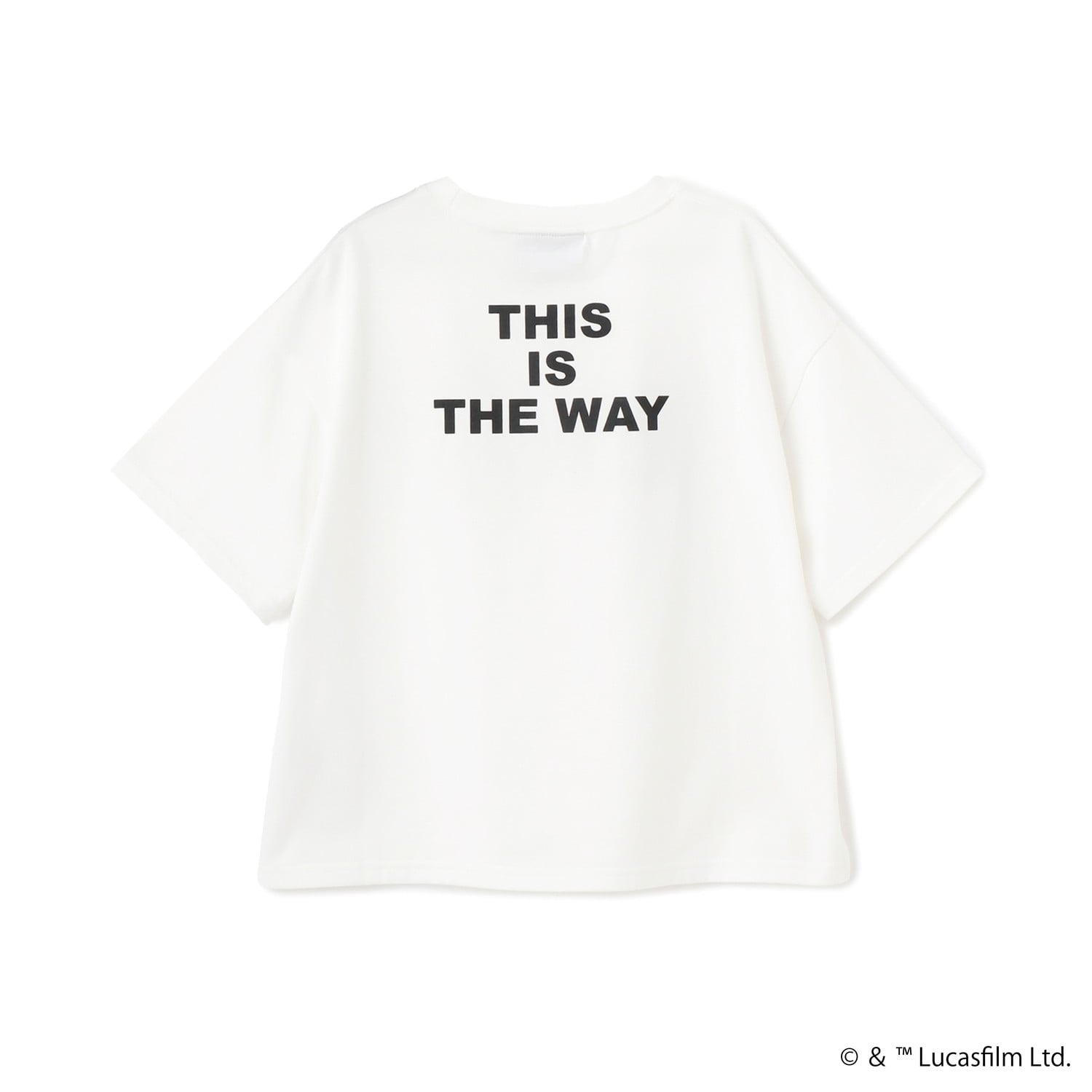 ビールーム b.ROOM 【STAR WARS】【防汚・吸水速乾・UV】【カイテキ天竺】ロゴプリントトBIGTシャツ （オフ ホワイト） オフ ホワイト