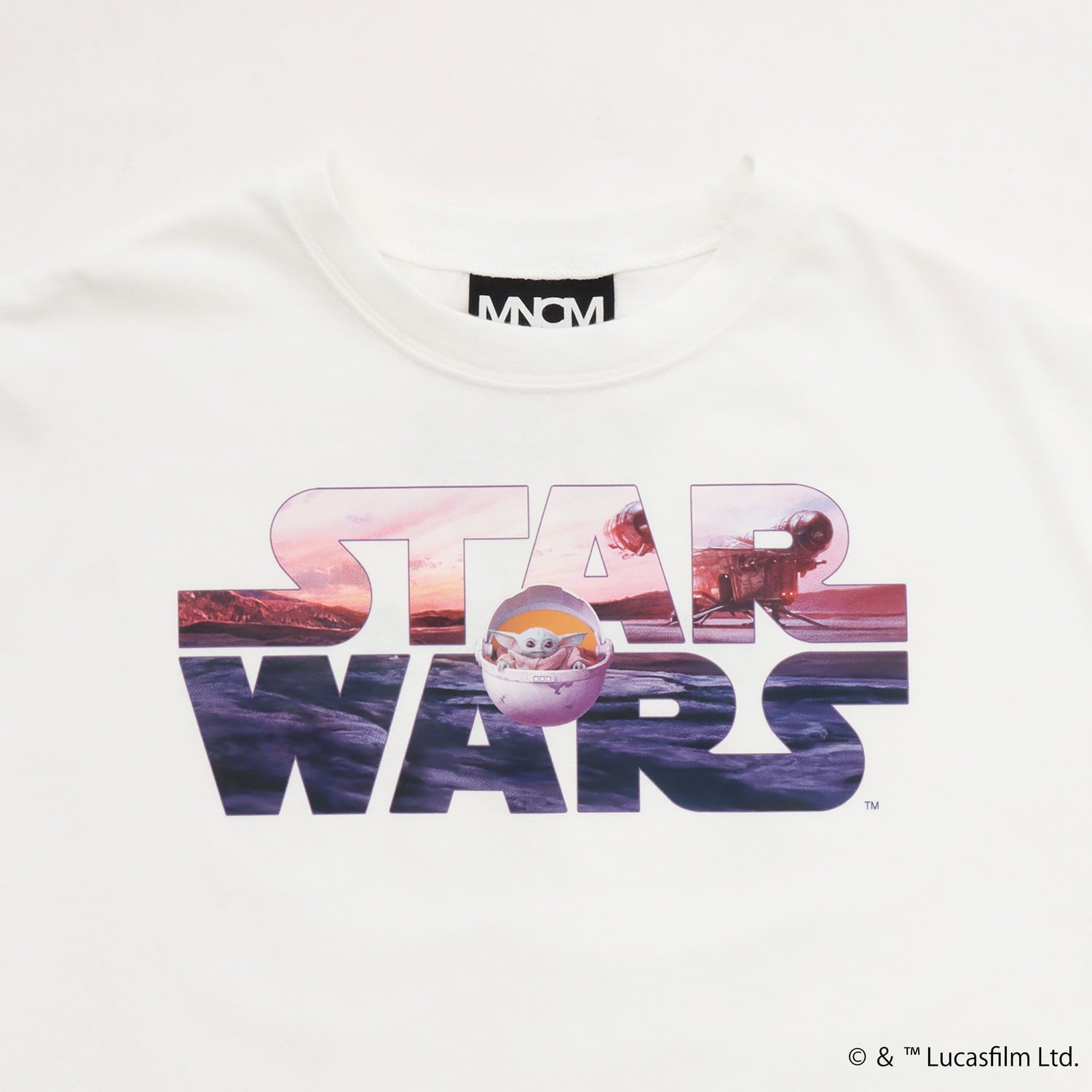 ビールーム b.ROOM 【STAR WARS】【防汚・吸水速乾・UV】【カイテキ天竺】ロゴプリントトBIGTシャツ （オフ ホワイト） オフ ホワイト
